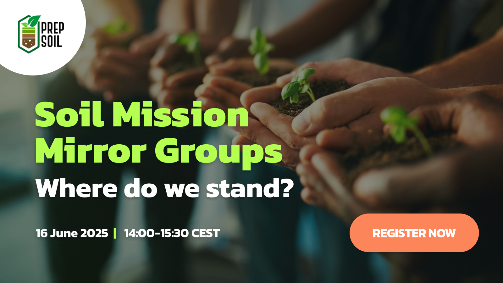 PREPSOIL Webinar Soil Mission Mirror groups: where do we stand? 