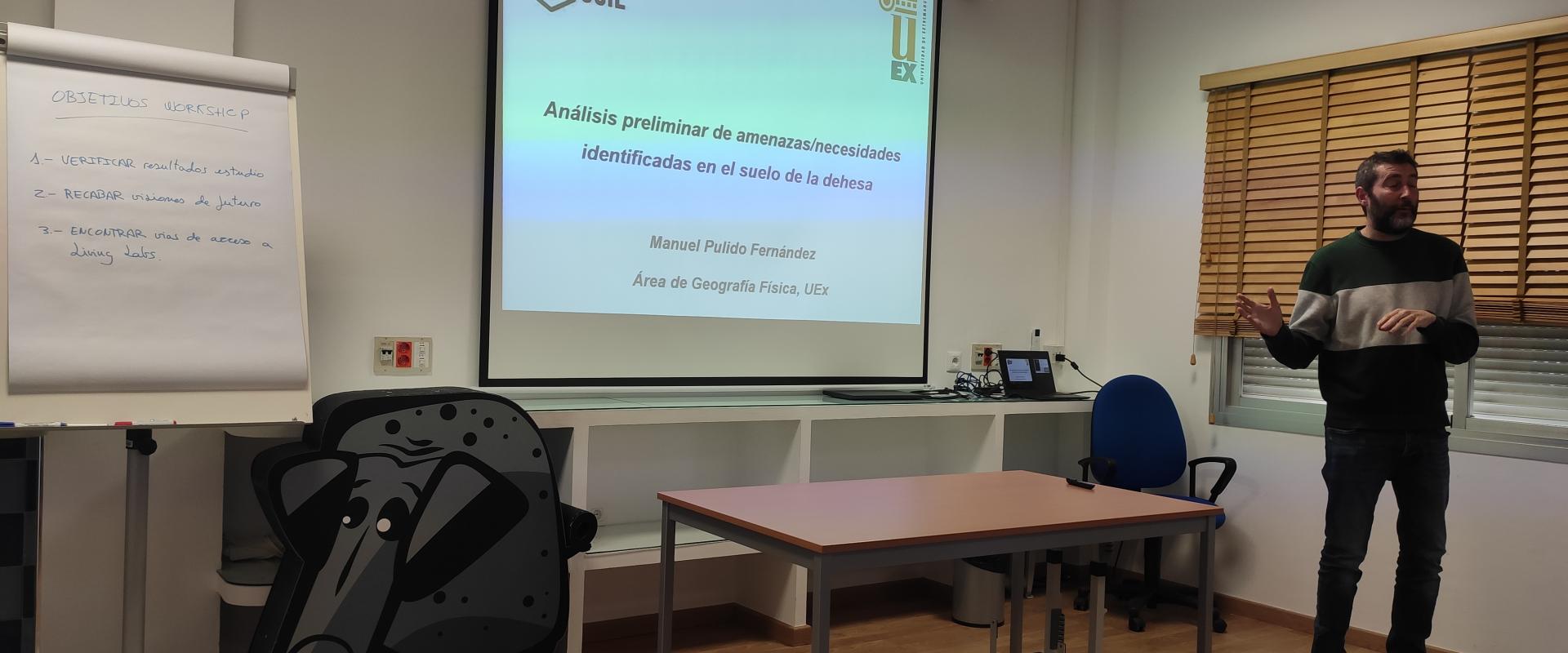 Agroforestry PREPSOIL soil needs assessment workshop badajoz